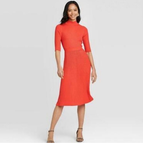 Who What Wear Dresses New Who What Wear Ribbed Sweater Dress Poshmark